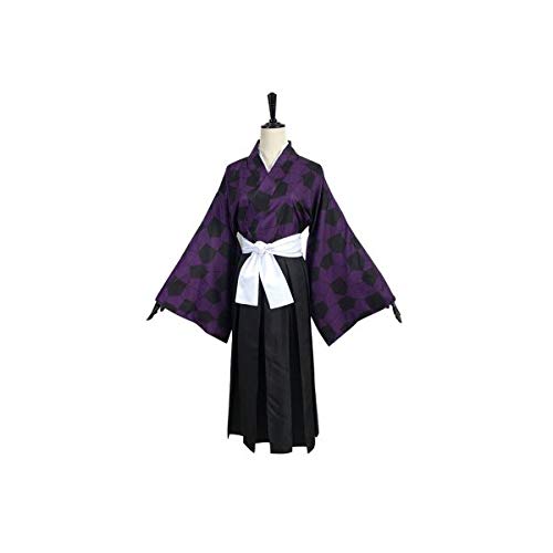 黒死牟 コスプレ衣装 S 道具刀 ウィッグ 下駄 高品質 Amazon | 鬼滅の刃 黒死牟 こくしぼう コスプレ 衣装 wig下駄 【セット